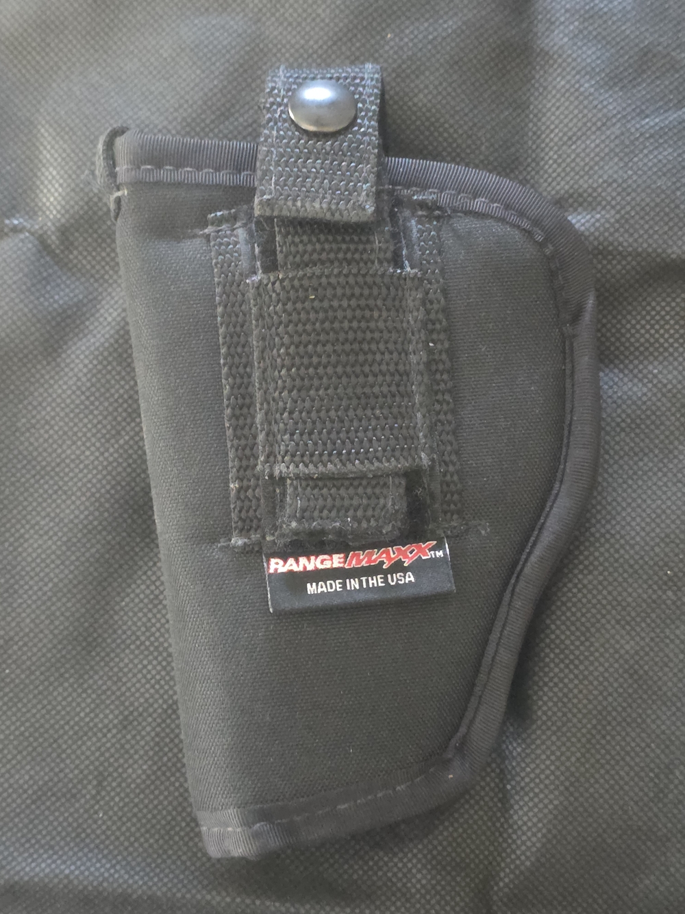 RANGE MAXX Black Nylon Belt Holster - Picture 1 of 5